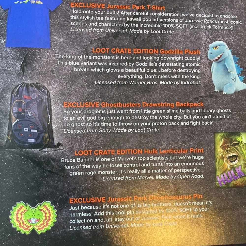 Loot Crate Exclusive Ghostbusters Drawstring Backpack - Picture 8 of 8